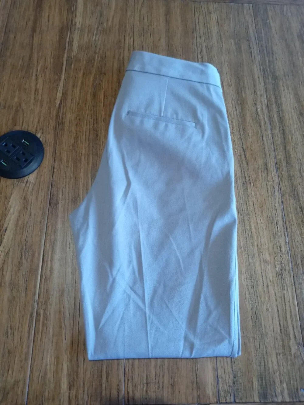 BANANA REPUBLIC FACTORY high rise slim ankle pants in gray (sz0)